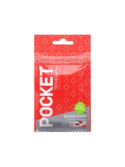 TENGA Pocket Block Edge Masturbatore Block Edge 1un Unisex