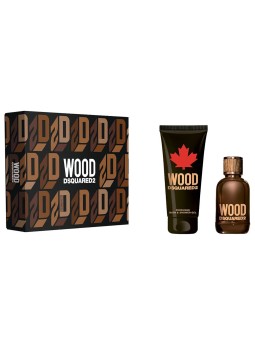 Dsquared2 WOOD POUR HOMME LOT 2 pz uomo 2pz