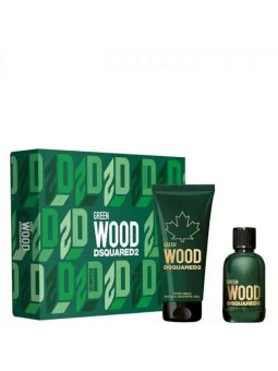 Dsquared2 GREEN WOOD LOT 2 pcs unisex 2pz