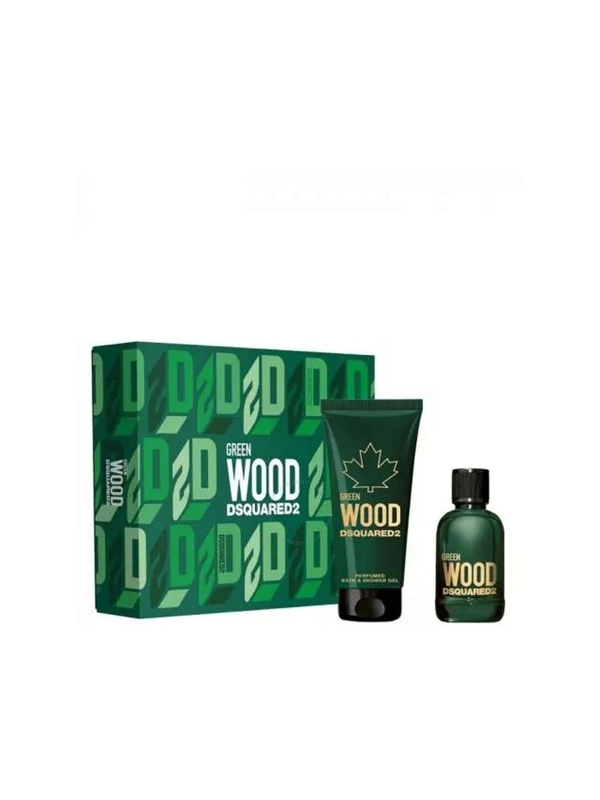 Dsquared2 GREEN WOOD LOT 2 pcs unisex 2pz