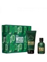 Dsquared2 GREEN WOOD LOT 2 pcs unisex 2pz