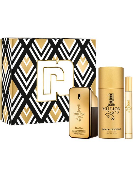 Paco Rabanne 1 MILLION LOT 3 unit unisex