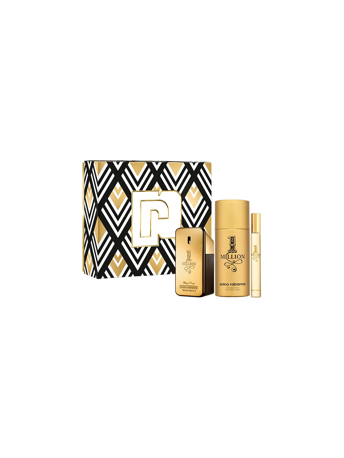 Paco Rabanne 1 MILLION LOT 3 unit unisex