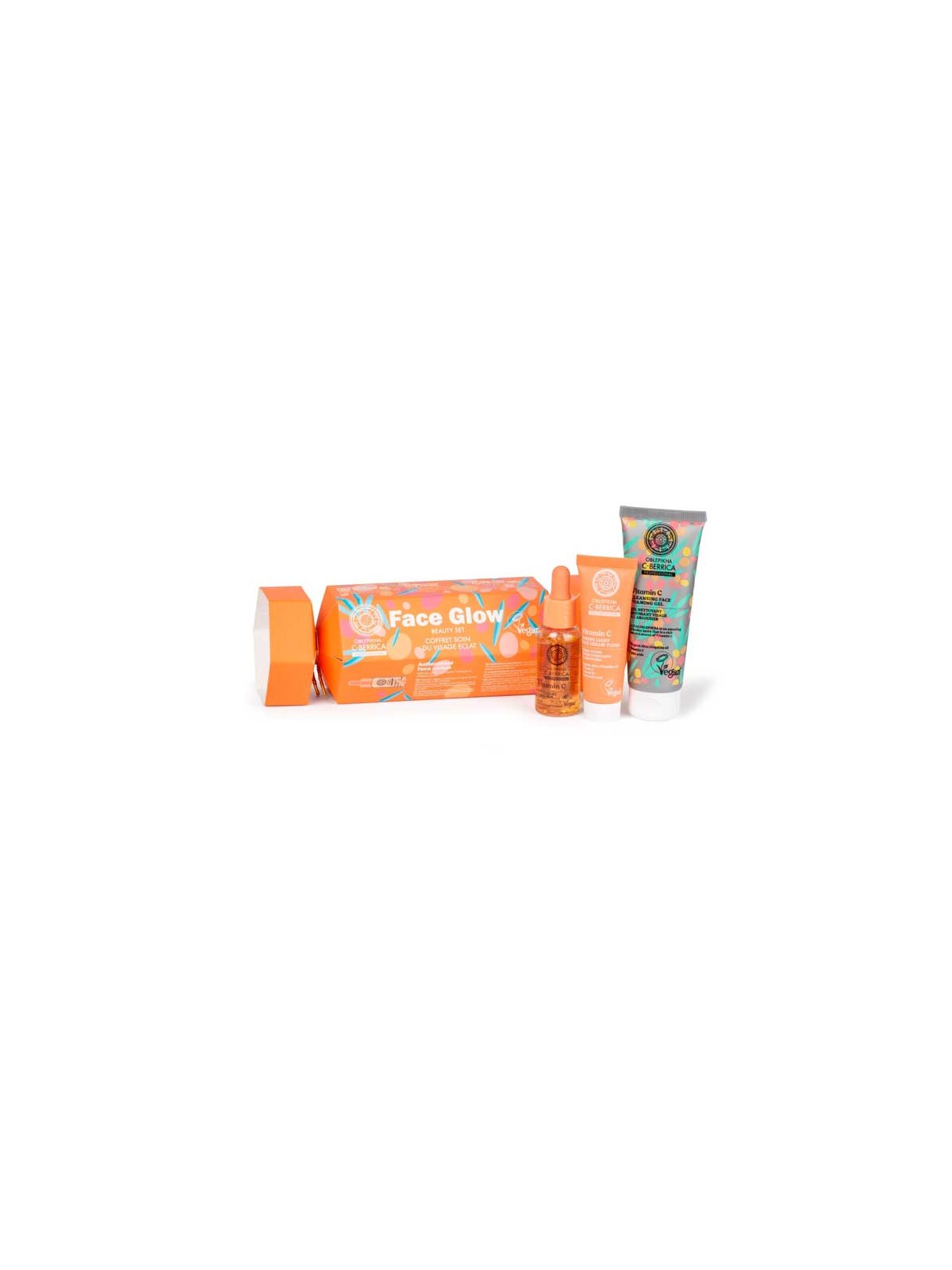 Natura Siberica Oblepikha Set Viso Luminoso 1un donna