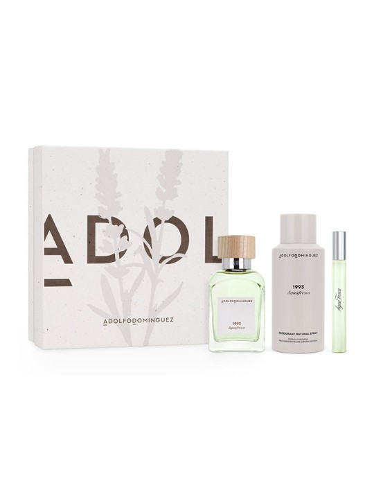 Adolfo Dominguez ACQUA FRESCA set 3 unit unisex profumo fresco