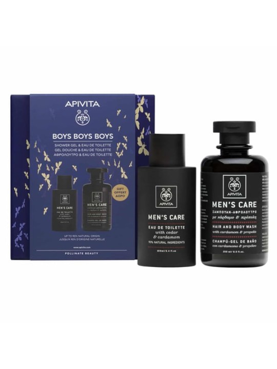 Apivita MEN S CARE EAU DE TOILETTE LOT 2 unit uomo