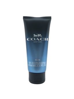 Coach Blue Gel Doccia Barba Capelli 100ml donna