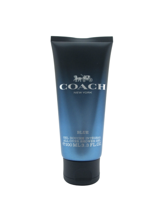 Coach Blue Gel Doccia Barba Capelli 100ml donna