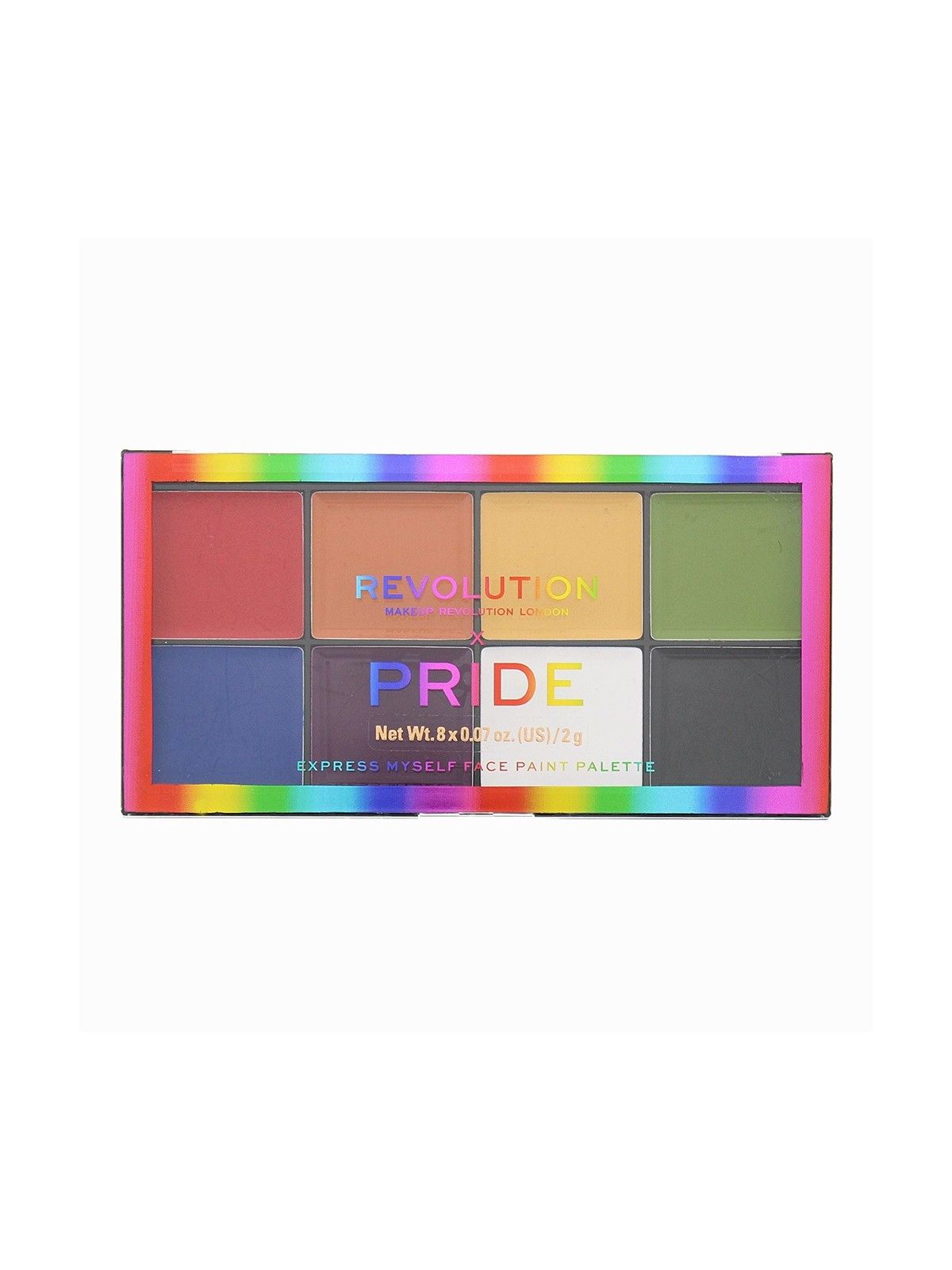 Makeup Revolution Pride Express Myself Palette Viso 8 x 2 g