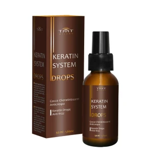 TMT Keratin System Drops 50ml – Gocce Cheratina Anticrespo Ristrutturanti Capelli Tmt www.essenzetotalstyle.com 