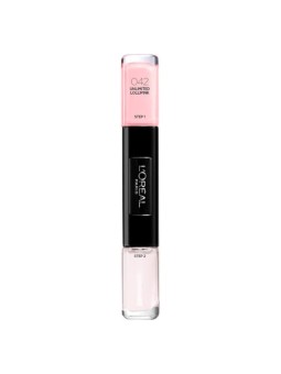 LOreal Paris Smalto Infallible 2In1 042 Unlimited Lollpink 2 x