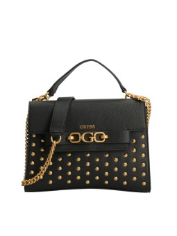 Guess Danna Borsa a Tracolla Nera HWVA8484200 24 x 17 x 5 cm
