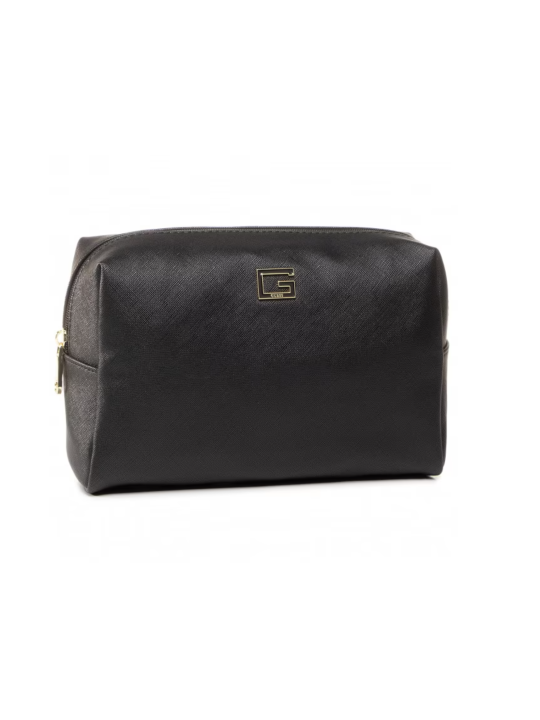 Guess Borsa Nohea Grande con Zip Superiore Nera 23 x 15 x 10 cm