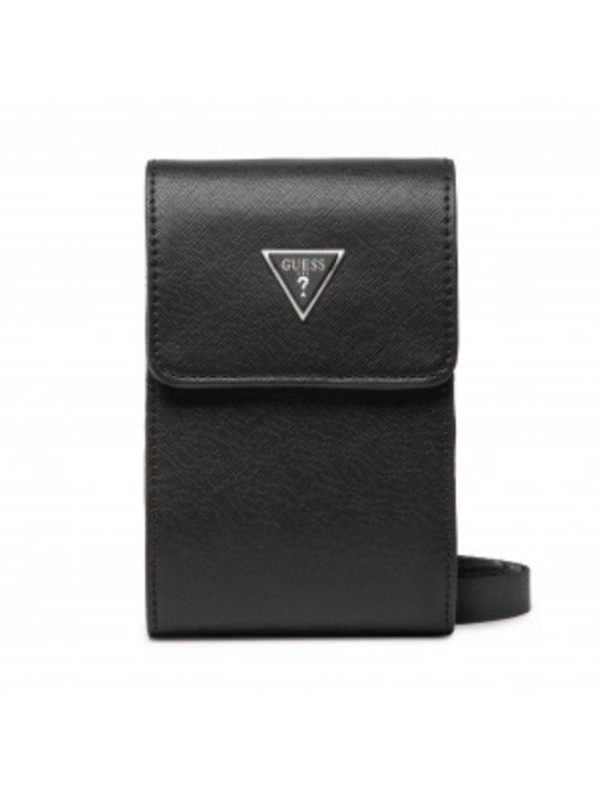 Guess Guess Borsa a Tracolla Porta Badge in Pelle Sintetica
