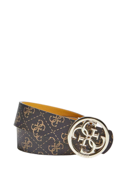 Guess Jensen Non Ajuster e Rev Cintura Doppio Lato Marrone