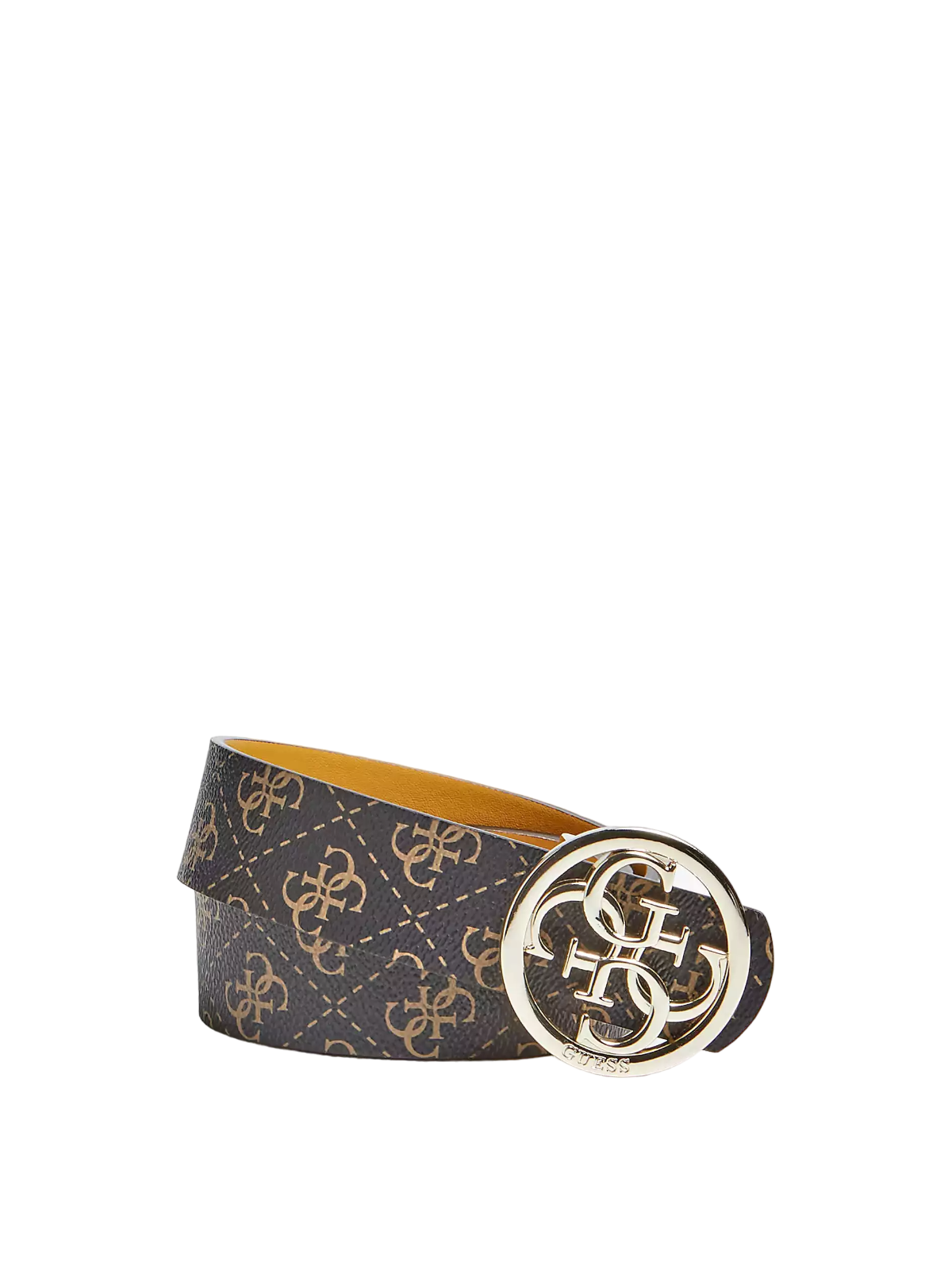 Guess Jensen Non Ajuster e Rev Cintura Doppio Lato Marrone