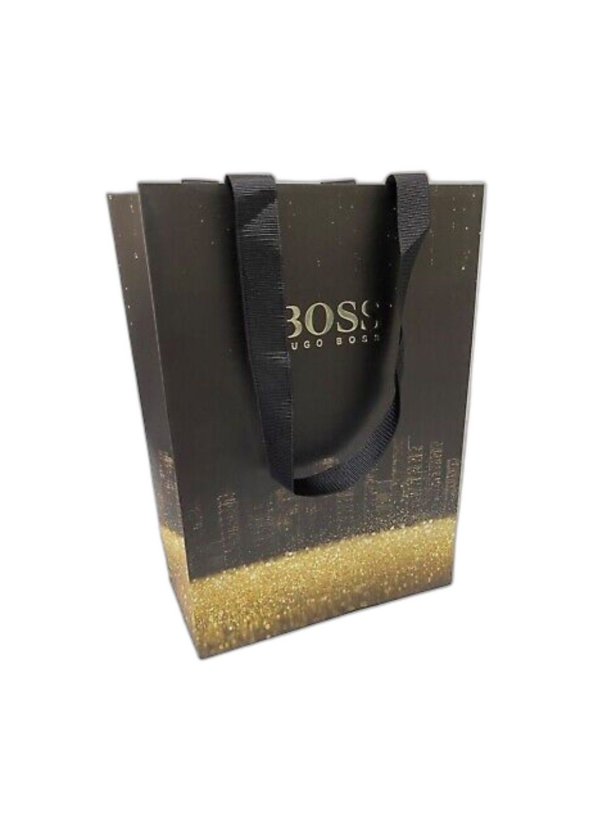 Hugo Boss Borsa Regalo Nera 25 x 18 x 9 cm