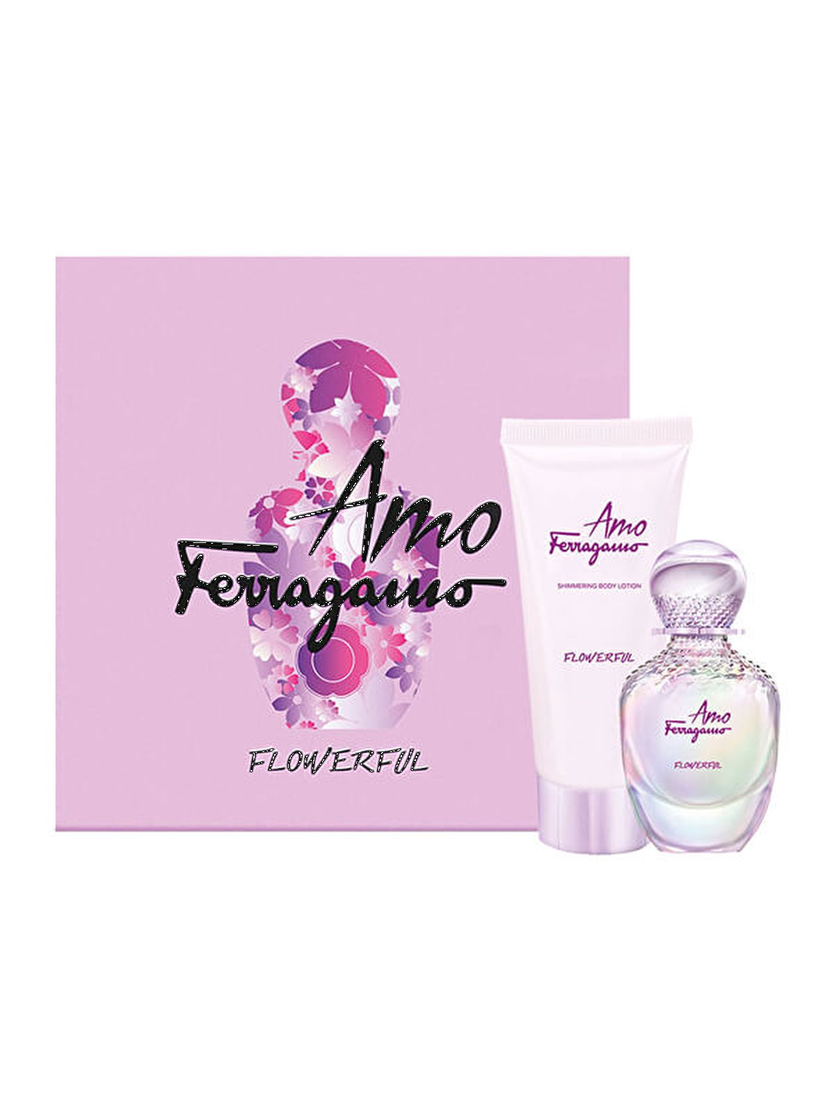 Salvatore Ferragamo Set Amo Ferragamo Flowerful Amo Ferragamo