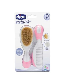 Chicco Spazzola e Pettine in Nylon 0m Unisex
