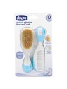 Chicco Spazzola e Pettine in Nylon 0m unisex