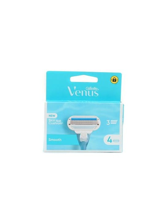 Gillette Lama di Ricambio Venus Smooth 4 Pz Unisex
