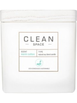 Candela Profumata CLEAN Space Cotone Caldo 227 g Unisex