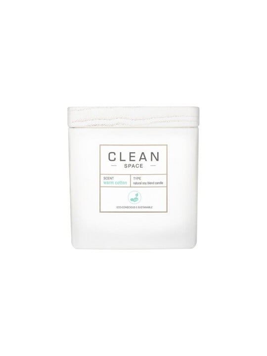 Candela Profumata CLEAN Space Cotone Caldo 227 g Unisex