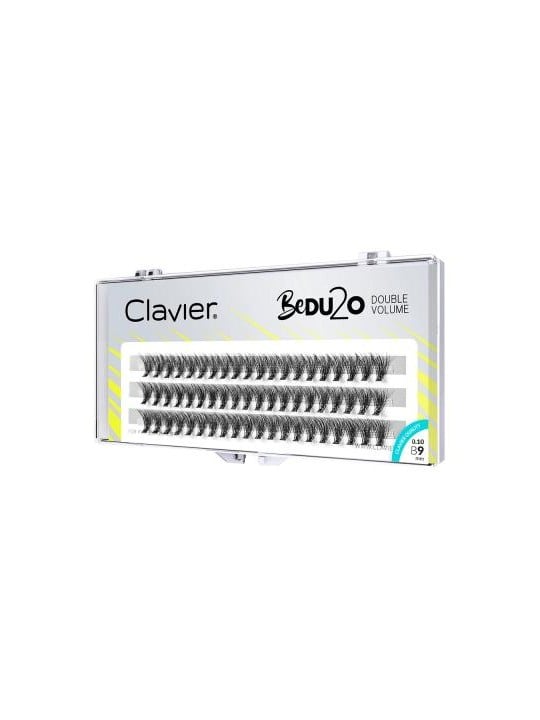 CLAVIER BeDU2O Ciglia Doppio Volume 9mm