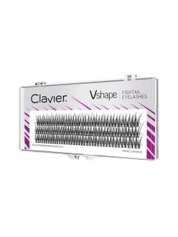 CLAVIER Ciuffi di ciglia Vshape 12mm