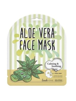 LOOK ME Aloe Vera Face Mask maschera viso lenitiva in foglio 1