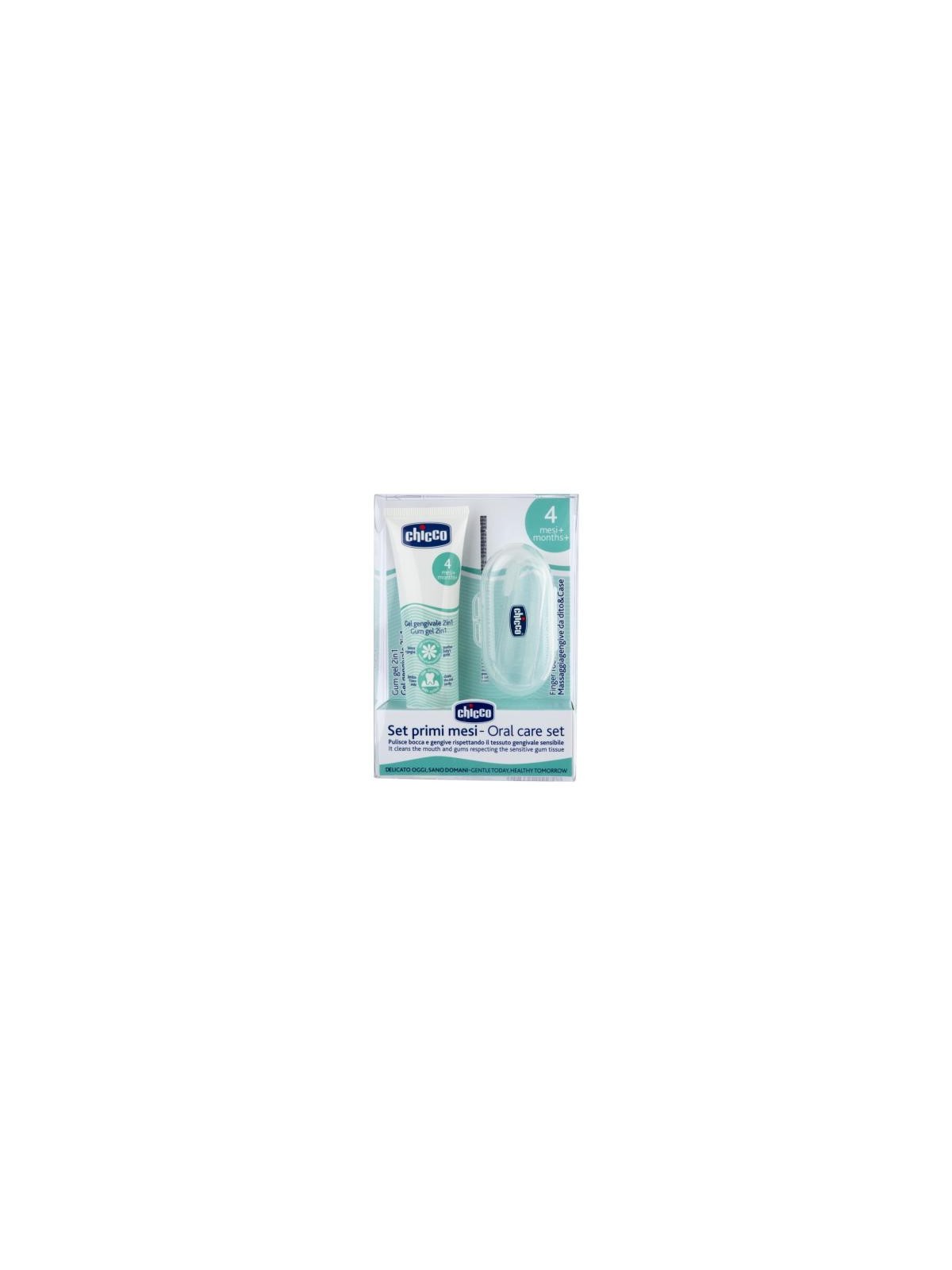 CHICCO Set igiene orale gel dentizione 30ml spazzolino