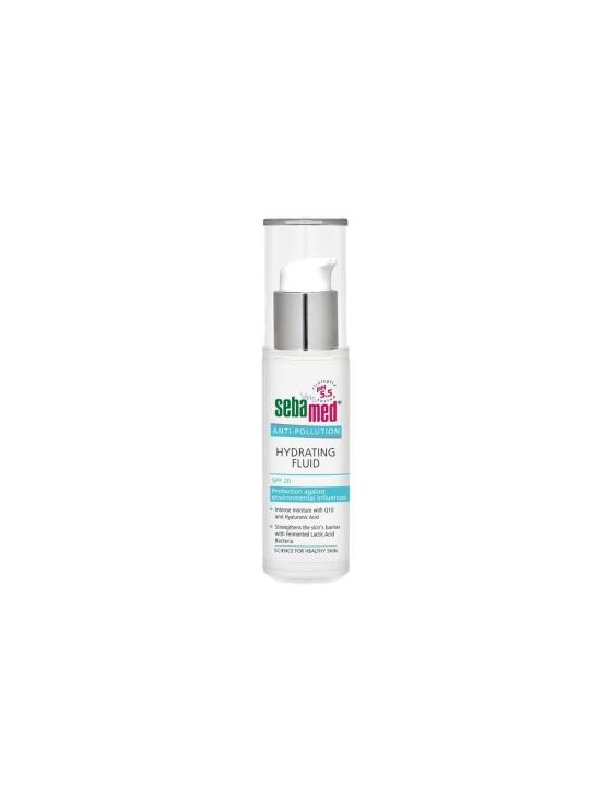 SEBAMED AntiPollution Hydrating Fluid SPF20 gel viso idratante