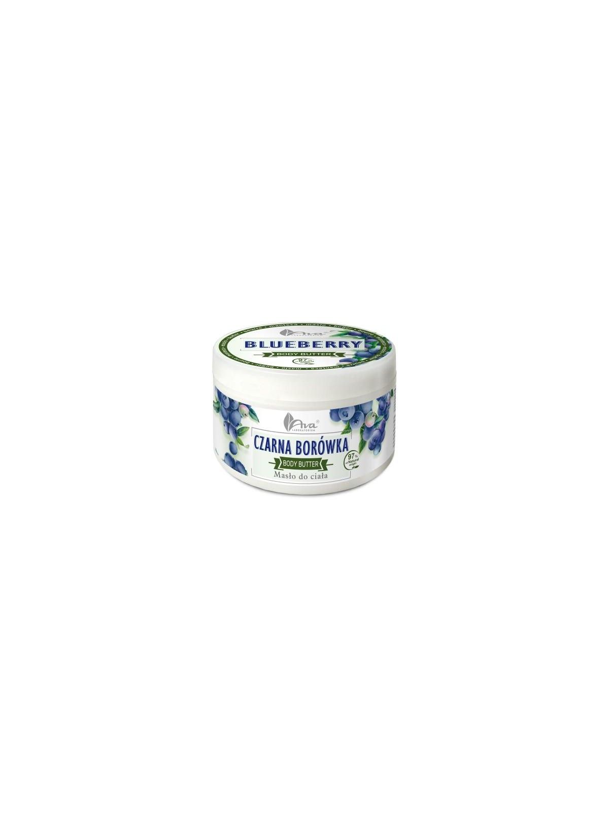 AVA LABORATORIUM Burro Corpo Burro corpo al Mirtillo Nero 250g