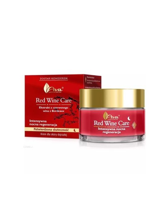 AVA LABORATORIUM Red Wine Care crema viso rigenerante per la