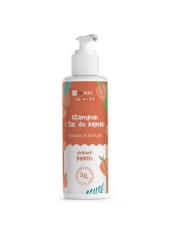 HISKIN Kids Shampoo e bagnoschiuma Pesca e Papaya 280ml