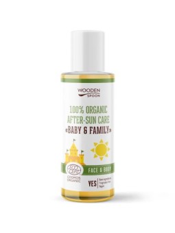 WOODEN SPOON 100 Organic After Sun Care olio doposole naturale