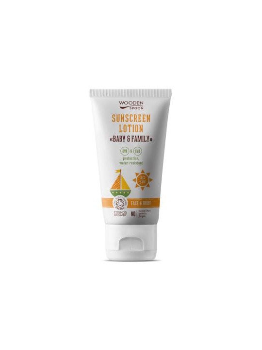 WOODEN SPOON Gentle Sunscreen Lotion lozione solare per neonati