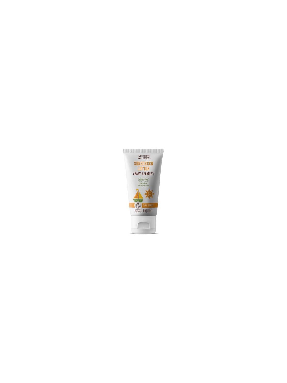 WOODEN SPOON Gentle Sunscreen Lotion lozione solare per neonati