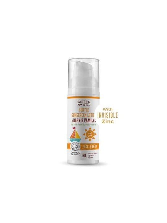 WOODEN SPOON Gentle Sunscreen Lotion lozione solare per neonati