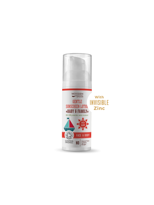WOODEN SPOON Gentle Sunscreen Lotion lozione solare per neonati