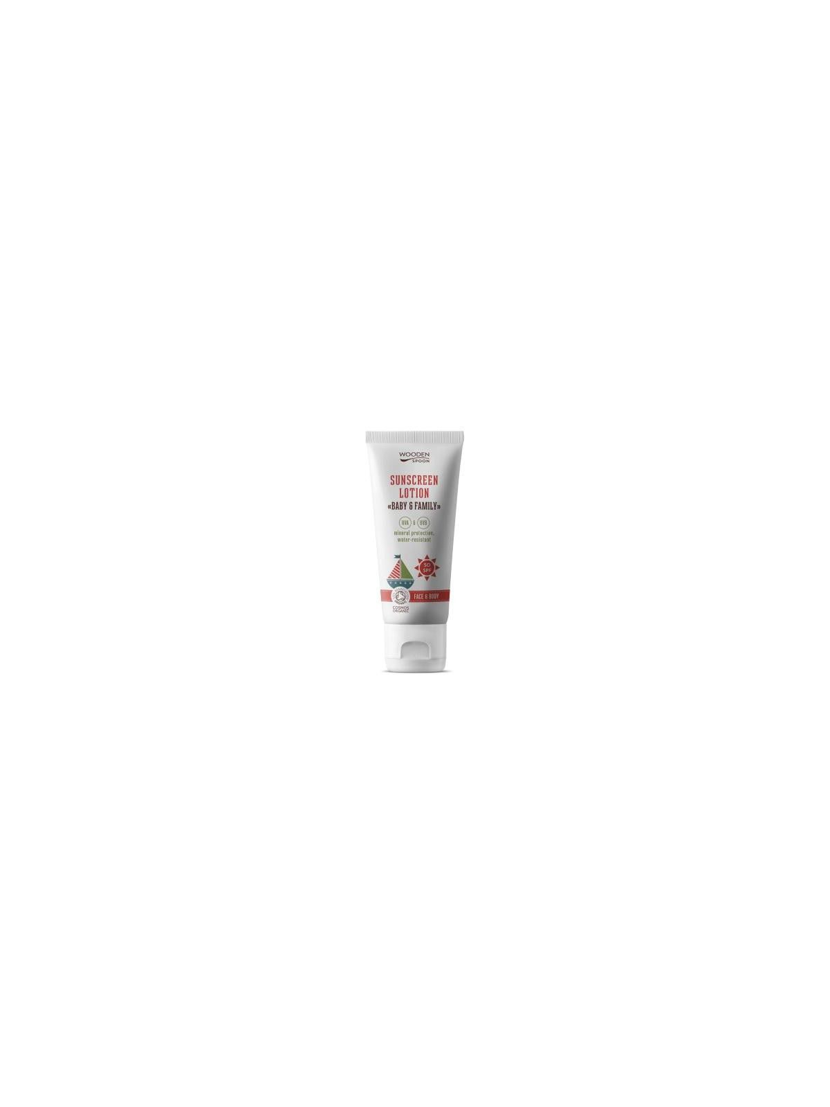 WOODEN SPOON Sunscreen Lotion crema solare delicata per neonati