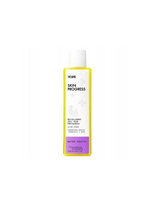 YOPE Skin Progress Ultra Hydro gel doccia micellare Acqua