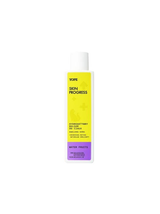 YOPE Skin Progress balsamo corpo idroattivo per la pelle