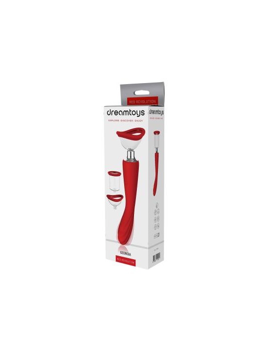 DREAM TOYS Red Revolution vibratore multifunzione con funzione