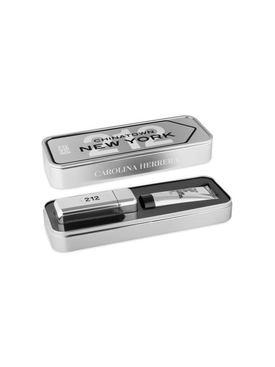 CAROLINA HERRERA SET 212 VIP Men Eau de toilette spray 50ml GEL