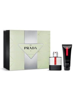 PRADA SET Luna Rossa Carbon Eau de toilette spray 50ml GEL