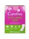 CAREFREE Plus Assorbenti grandi Aloe 48 pz
