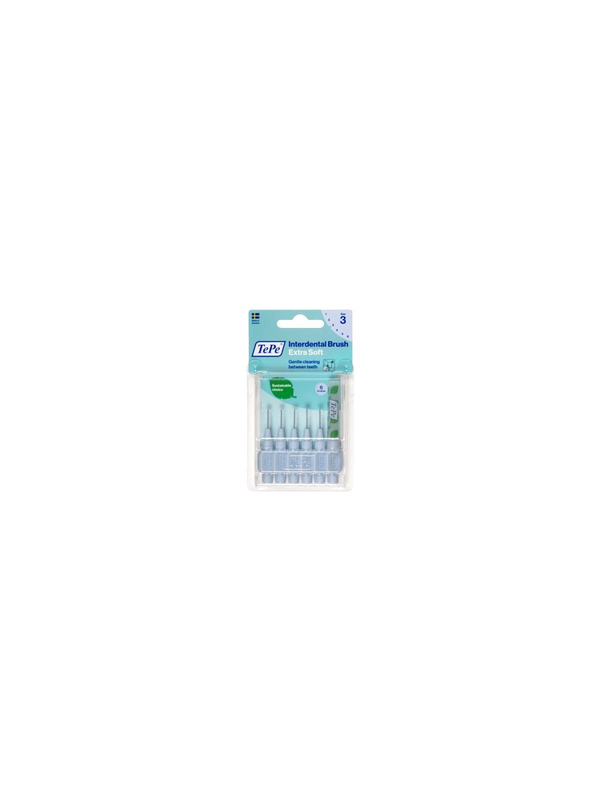 TEPE Spazzolini interdentali Extra Soft 06mm Azzurro 6pz