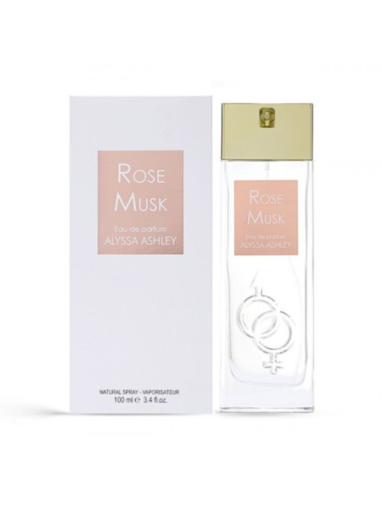 Alyssa Ashley eau de parfum alla rosa muschio unisex 50ml