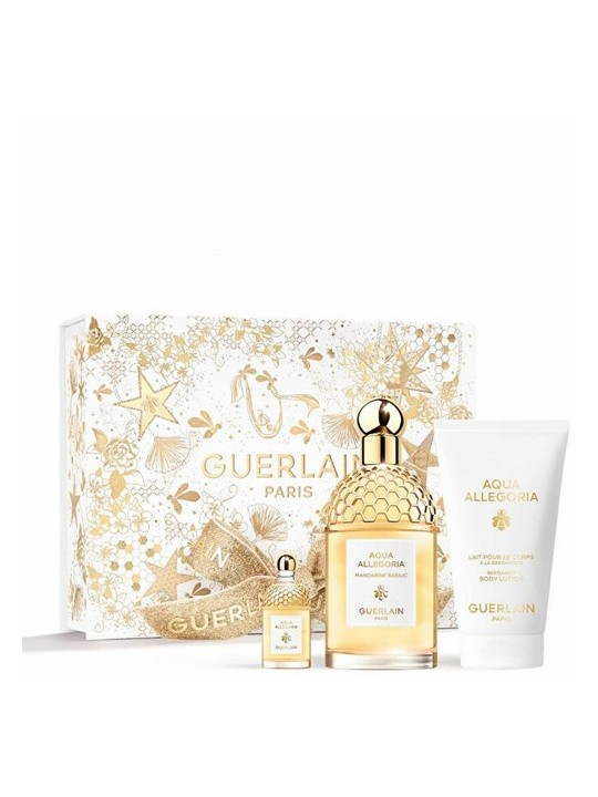 Guerlain AQUA ALLEGORIA MANDARINE BASILIC LOT 3 unit unisex